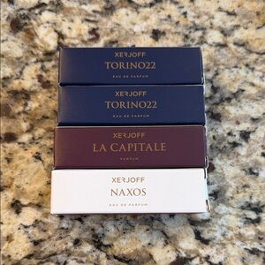 Xerjoff Samples - Torino22, La Capitale, Naxos